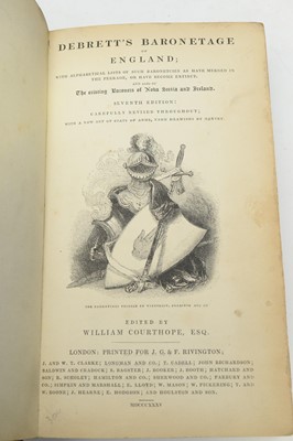 Lot 761 - The Baronetage of England.