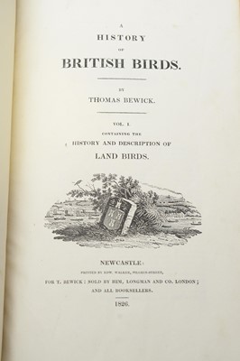 Lot 700 - Bewick's History of British Birds.