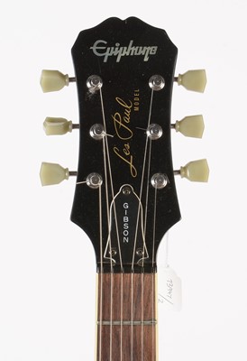 Lot 74 - Epiphone Les Paul guitar