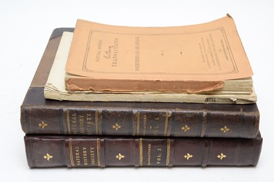 Lot 748 - Natural History Transactions.