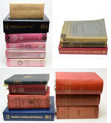 Lot 768 - Who's Who Domestic and International Editions.