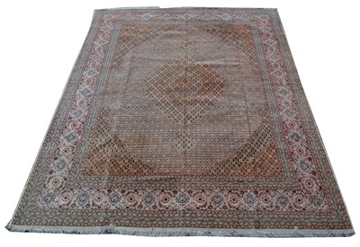 Lot 374 - A Tabriz carpet