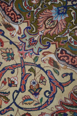 Lot 656 - A Tabriz carpet