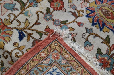 Lot 661 - A Tabriz carpet