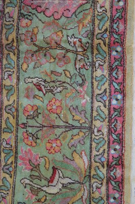 Lot 664 - A Qum carpet