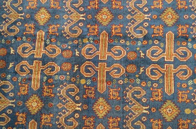 Lot 672 - An Azerbaijan carpet