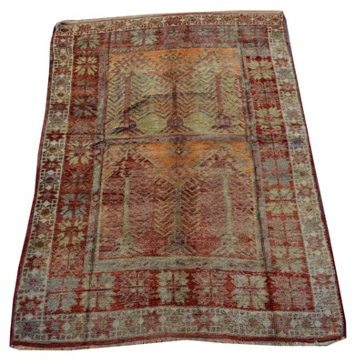 Lot 408 - A Ladik prayer rug
