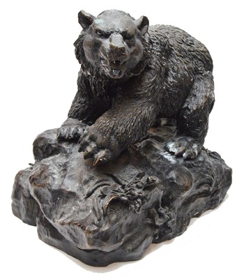 Lot 579 - After Pierre-Jules Mêne: a bronze bear