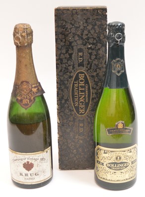 Lot 667 - Champagne, Bollinger and Krug