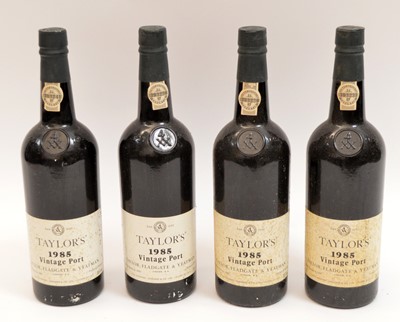 Lot 668 - Four bottles of Taylor's vintage port