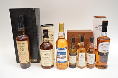 Lot 669 - A selection of whisky