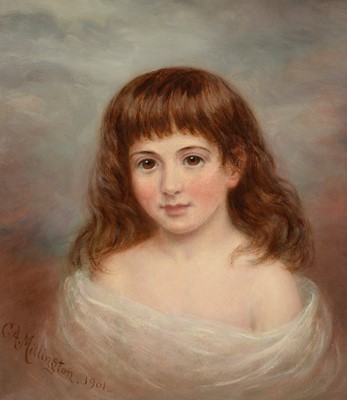 Lot 901 - Caroline Alice Millington - oil on canvas