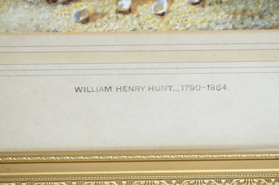 Lot 241 - William Henry Hunt - watercolour