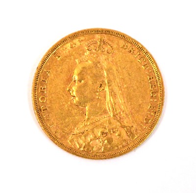 Lot 105 - An Australian Queen Victoria gold sovereign, 1887