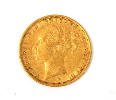 Lot 106 - An Australian Queen Victoria gold sovereign