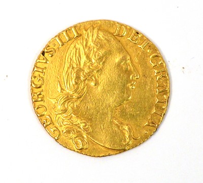 Lot 108 - A George III gold guinea, 1786.