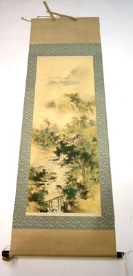 Lot 474 - Early 20th century Chinese scroll painting