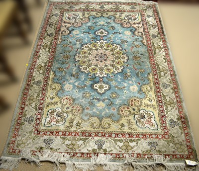 Lot 91 - A Persian cotton rug