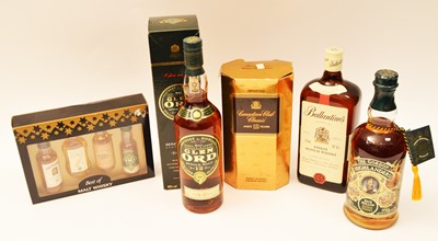 Lot 663 - A selection of whisky