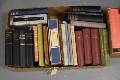 Lot 238 - A selection of school and college registers.