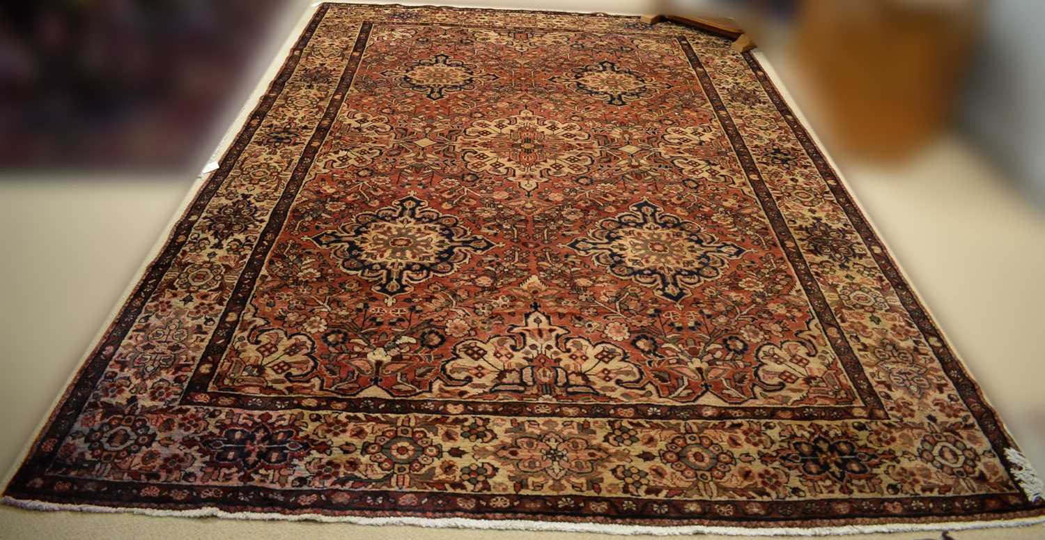 Lot 98 - A North West Persian carpet