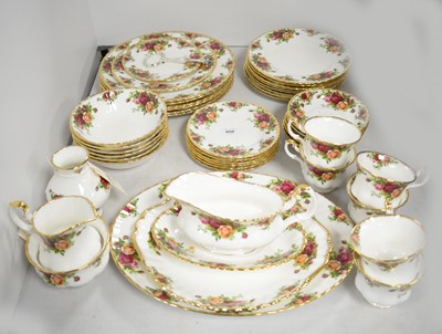 Lot 450 - Royal Albert 'Old Country Roses' dinner and tea service.