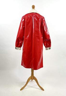 Lot 1245 - An iconic 1960s Mary Quant 'Wet Collection' PVC raincoat