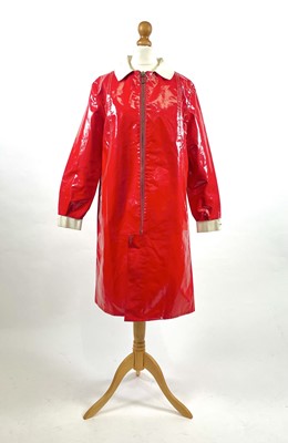 Lot 1245 - An iconic 1960s Mary Quant 'Wet Collection' PVC raincoat