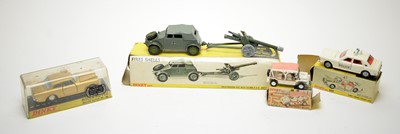 Lot 385 - Four Dinky Toys model vehicles, various.