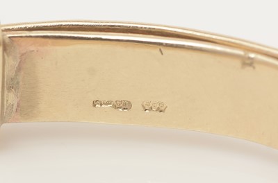 Lot 306 - Two 9ct yellow gold child's bangles