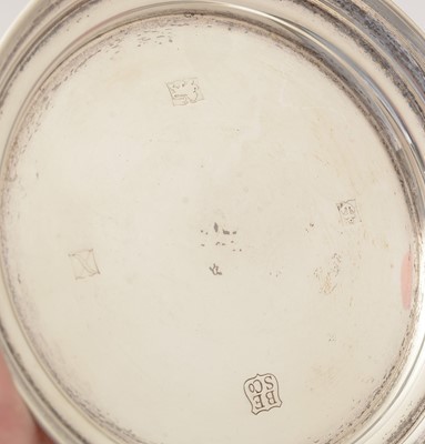 Lot 368 - Four silver coasters