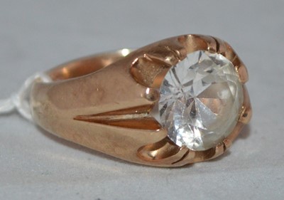Lot 165A - A white sapphire dress ring