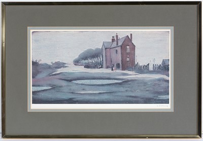 Lot 588 - After L. S. Lowry - offset lithograph