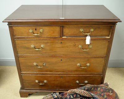 Lot 131 - 19th C chest of drawers.