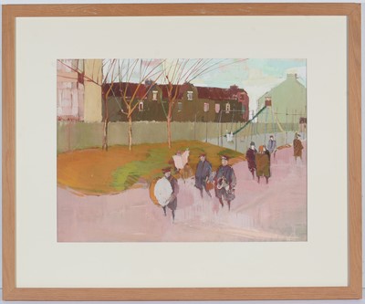 Lot 576 - 20th Century Scottish School - Salvation; After the Music is Over | gouache