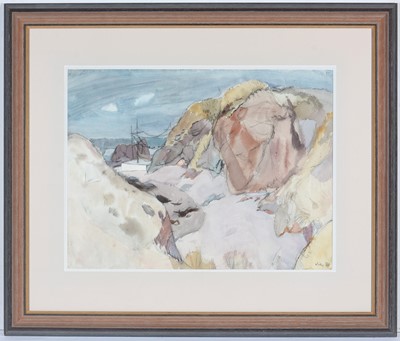 Lot 640 - William George Gillies RA - watercolour
