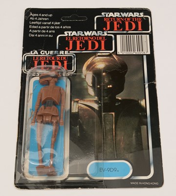 Lot 1104 - Star Wars Return of the Jedi EV-9D9 carded figure