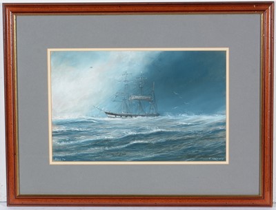 Lot 51 - Frederick Tordoff - Hove To | pastel