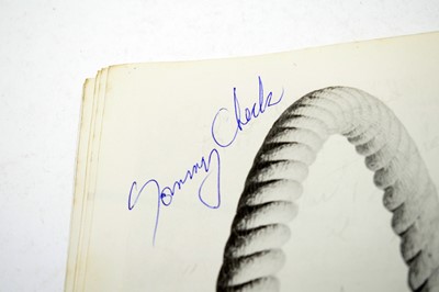 Lot 1012 - Louis Armstrong tour programme 1962 signed to interior by Armstrong and Jerry Brown