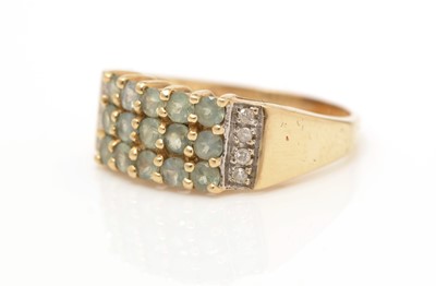 Lot 21 - A gemstone and diamond ring