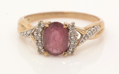 Lot 106 - Five gemstone rings