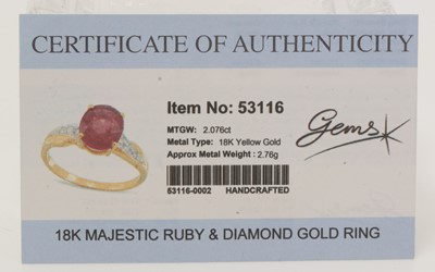Lot 115 - Three gemstone set rings