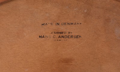 Lot 356 - Hans. C. Andersen: a Danish teak wine table.