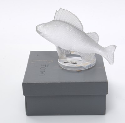 Lot 516 - Lalique Fish car Mascot