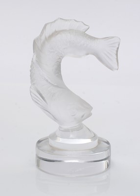 Lot 516 - Lalique Fish car Mascot