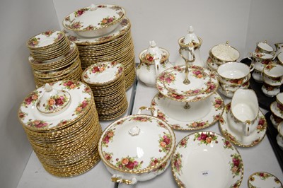 Lot 466 - An extensive Royal Albert 'Old Country Roses' pattern coffee, tea and dinner service.