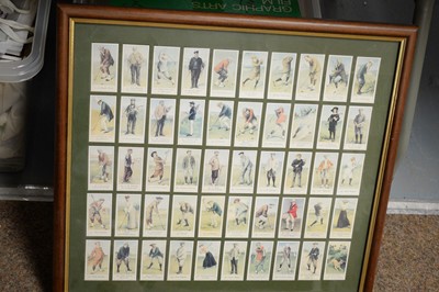 Lot 597 - A collection of golf memorabilia