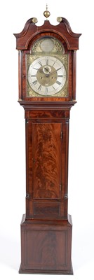 Lot 994 - Barwise, Cockermouth: a George III mahogany longcase clock.