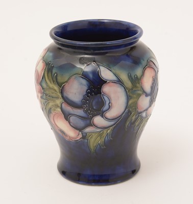 Lot 455 - Moorcroft Anemone vase.