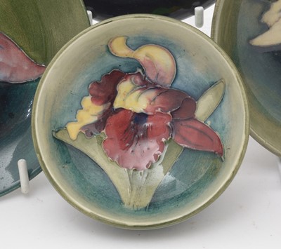 Lot 456 - Four small Moorcroft dishes